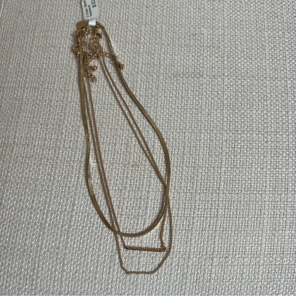 ISH Gold Multi-Strand Necklace